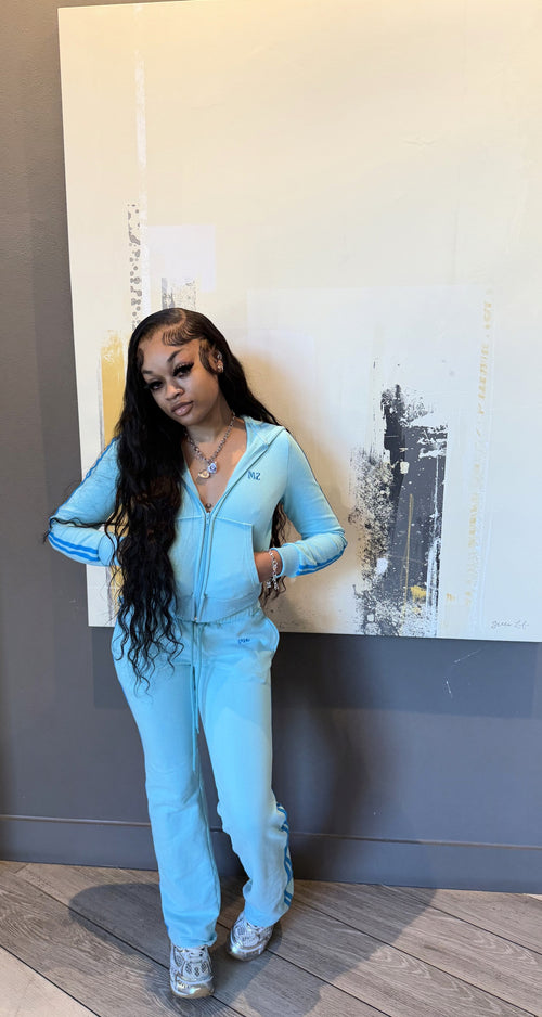 Mimizzly Blue Flare Pants